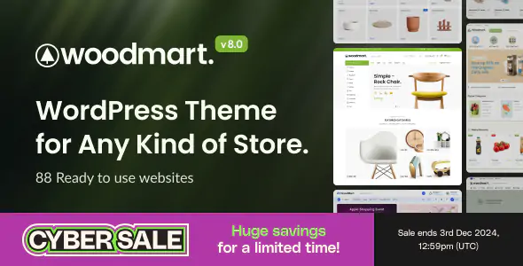 WoodMart - Tema WooCommerce Multiuso