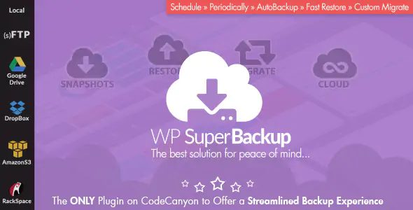 Super Backup & Clone - Plugin De Migração Para Wordpress