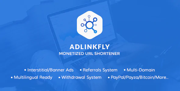 Adlinkfly - Script Encurtador De Links Monetizado