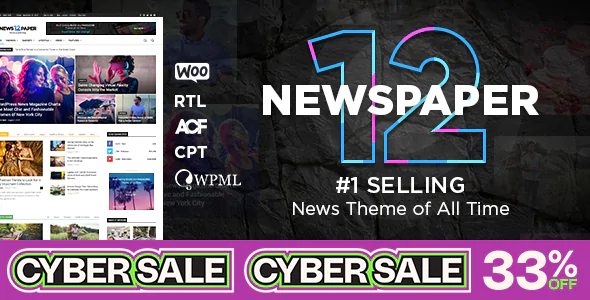 Tema WordPress Newspaper - Ideal para Blogs e E-commerce