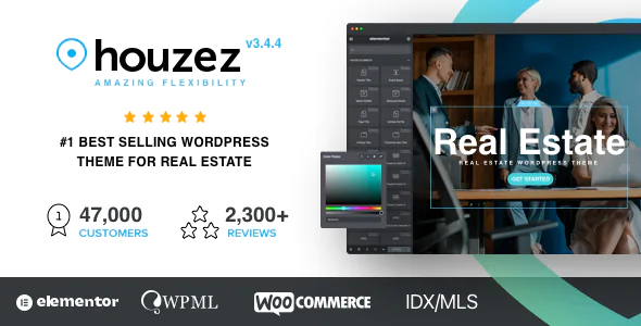 Houzez - Tema Wordpress Para Imobiliária