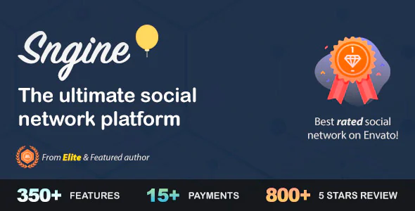 Sngine - Plataforma Completa Para Rede Social Em Php