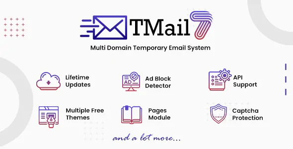 TMail - Sistema de Email Temporário Multi-Domínio